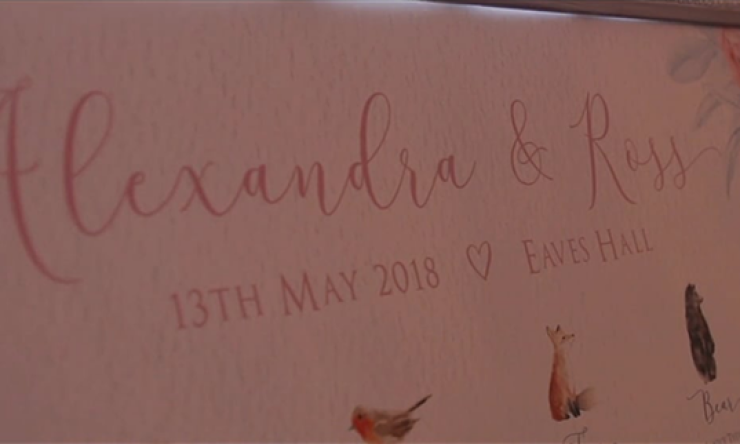Ross and Alex's Wedding at Eaves Hall